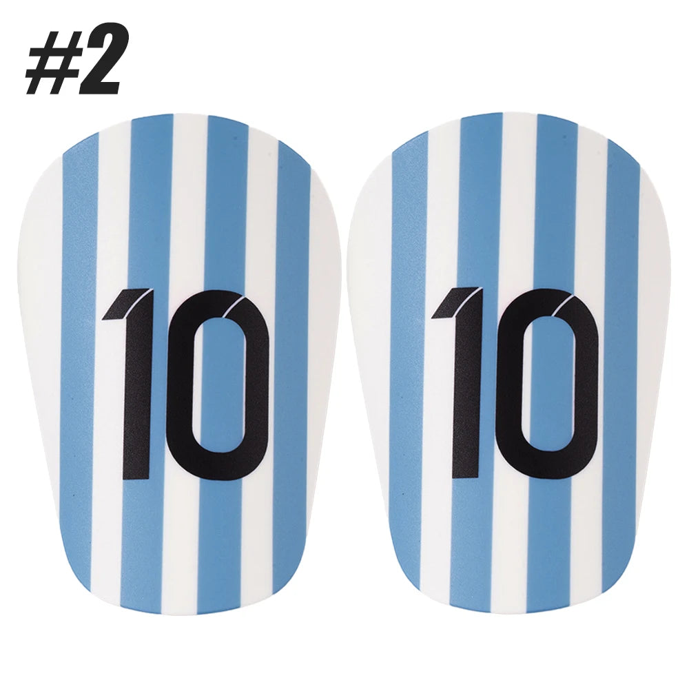 1Pair Mini Shin Guards Soccer - Extra Small Miniature Soccer Calf Pads - Protective Equipment Shin Guards for Teen Adults Kids