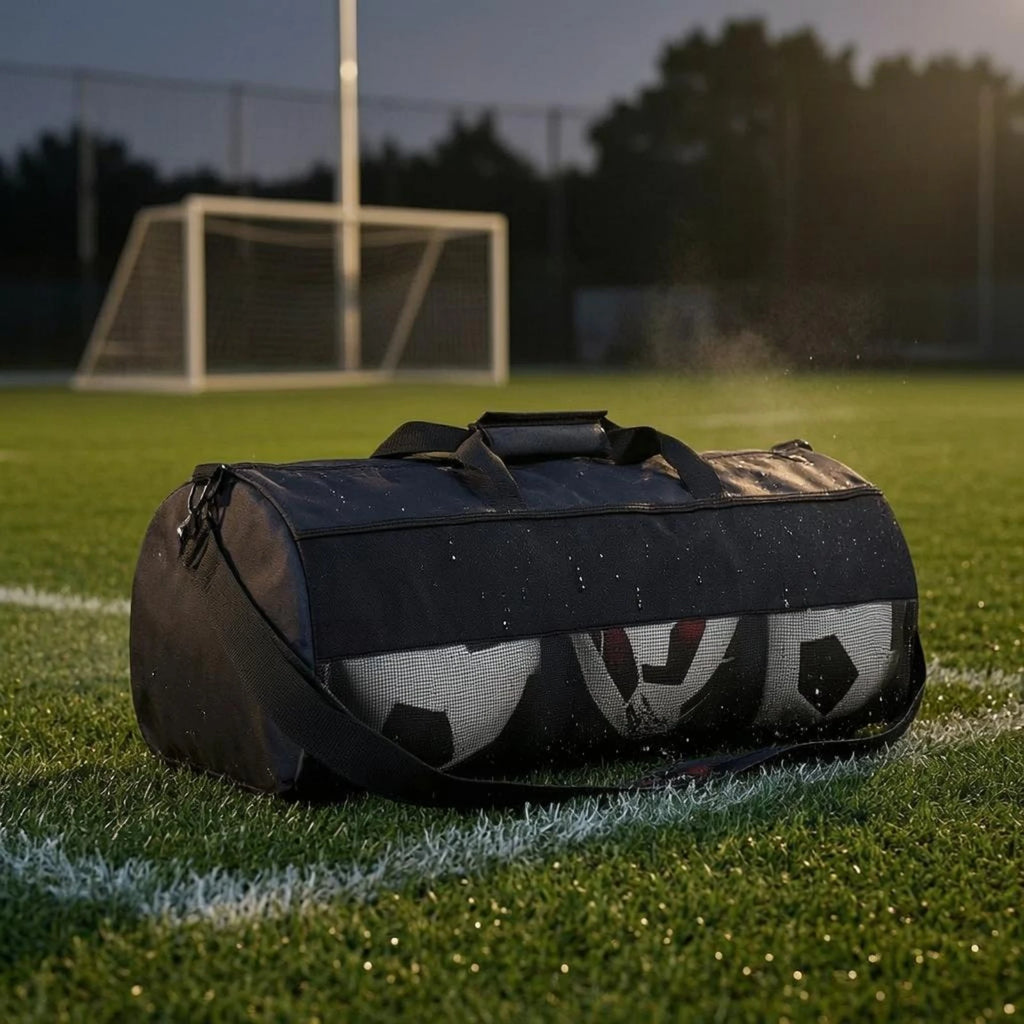 Soccer Ball Bag Metal Hardware Athletic Storage Carry Sack