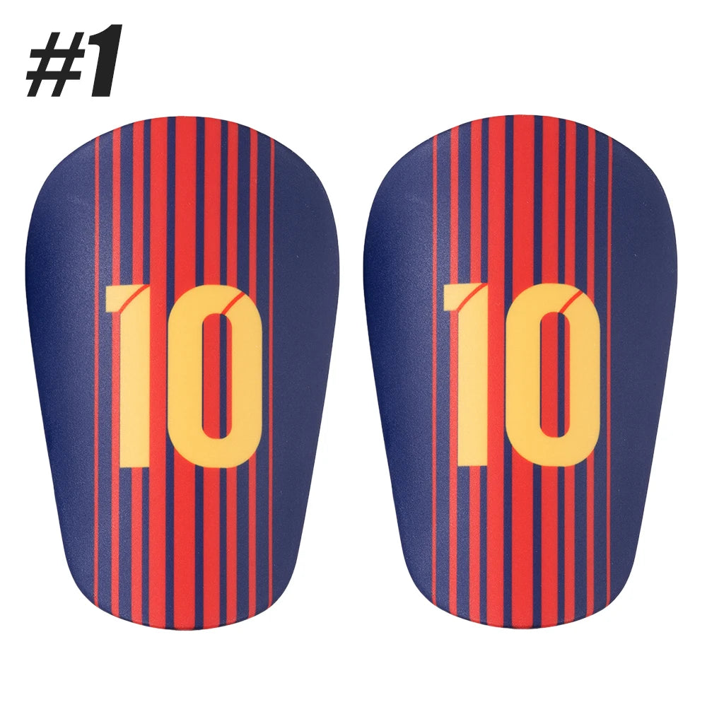 1Pair Mini Shin Guards Soccer - Extra Small Miniature Soccer Calf Pads - Protective Equipment Shin Guards for Teen Adults Kids