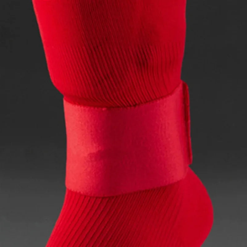 2/4Pcs Shin Guard Fixed Bandage Tape Fastener Adjustable Elastic Shinguard Fixing Strap for Soccer Football Cycling Leg Shin Pad