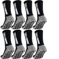 1/5/8/10 Pairs Men Women Unisex Non Slip Grip Soccer Rugby Socks Towel Bottom Breathable Shockproof Athletic Exercise