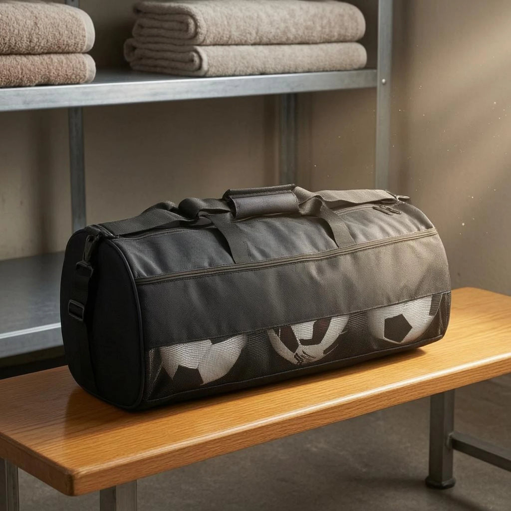 Soccer Ball Bag Metal Hardware Athletic Storage Carry Sack