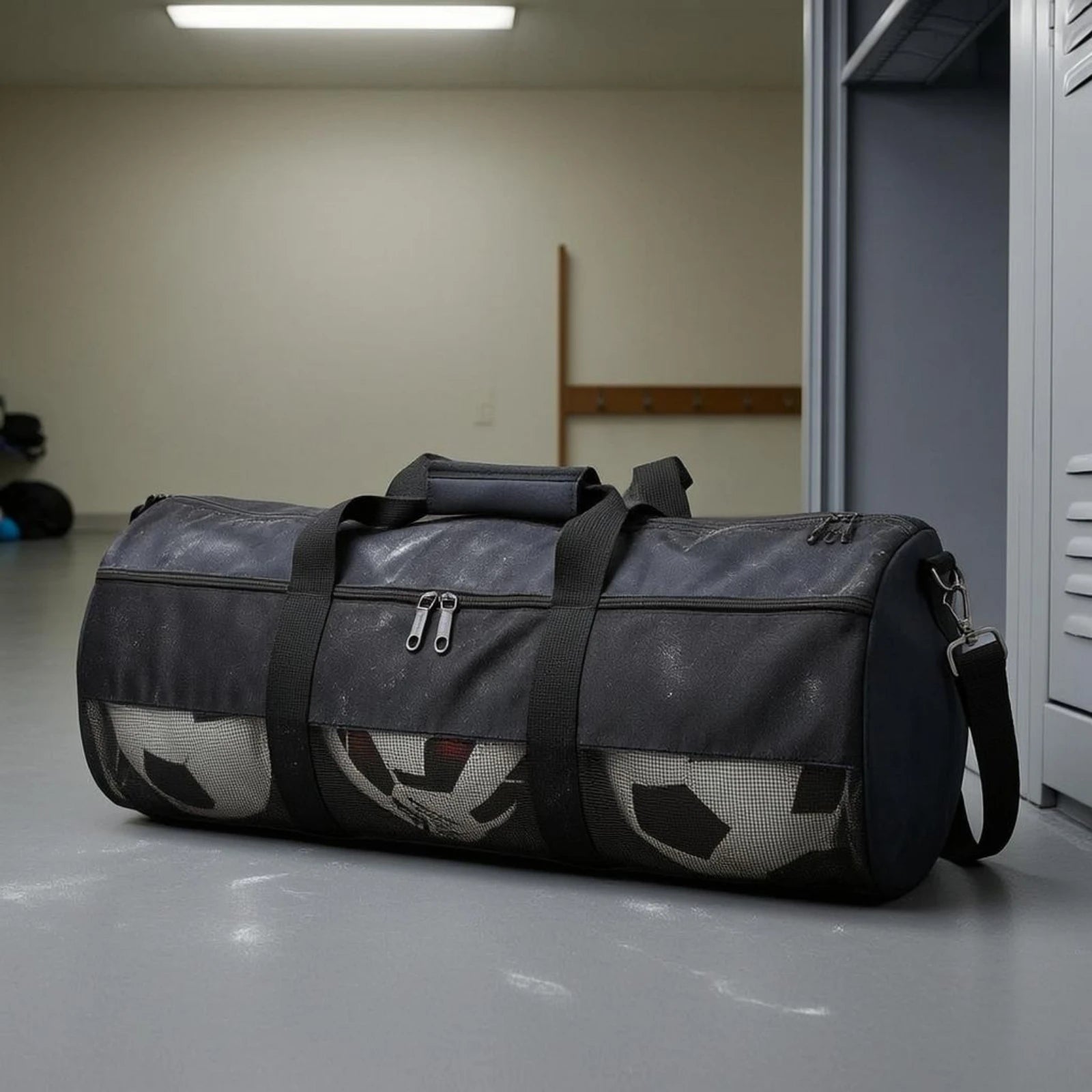 Soccer Ball Bag Metal Hardware Athletic Storage Carry Sack