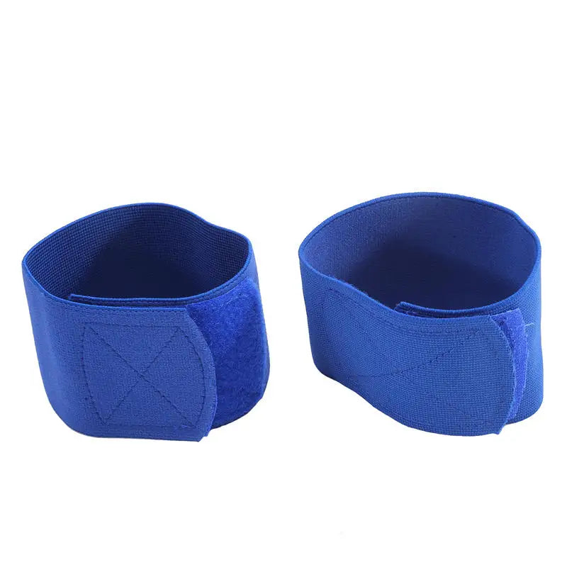 2/4Pcs Shin Guard Fixed Bandage Tape Fastener Adjustable Elastic Shinguard Fixing Strap for Soccer Football Cycling Leg Shin Pad