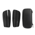 3pcs Carbon Fiber Soccer Shin Guards Black Lightweight Leg Protectors Ergonomic Fit Shock Absorbing Shin Pads Youth Sports