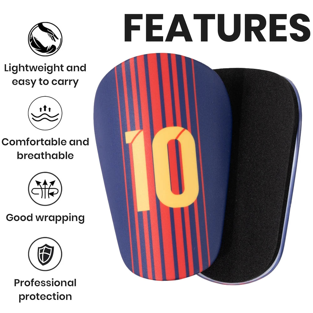 1Pair Mini Shin Guards Soccer - Extra Small Miniature Soccer Calf Pads - Protective Equipment Shin Guards for Teen Adults Kids