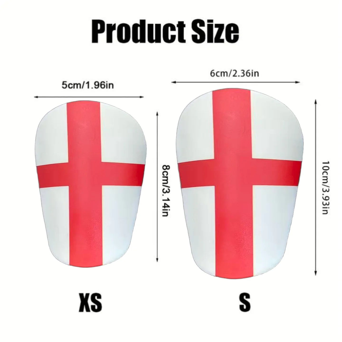 1 Pair Lightweight High-Quality Mini Soccer Shin Guards | Thick Durable Sports Knee Pads for Men and Women | Suitable for Yoga,