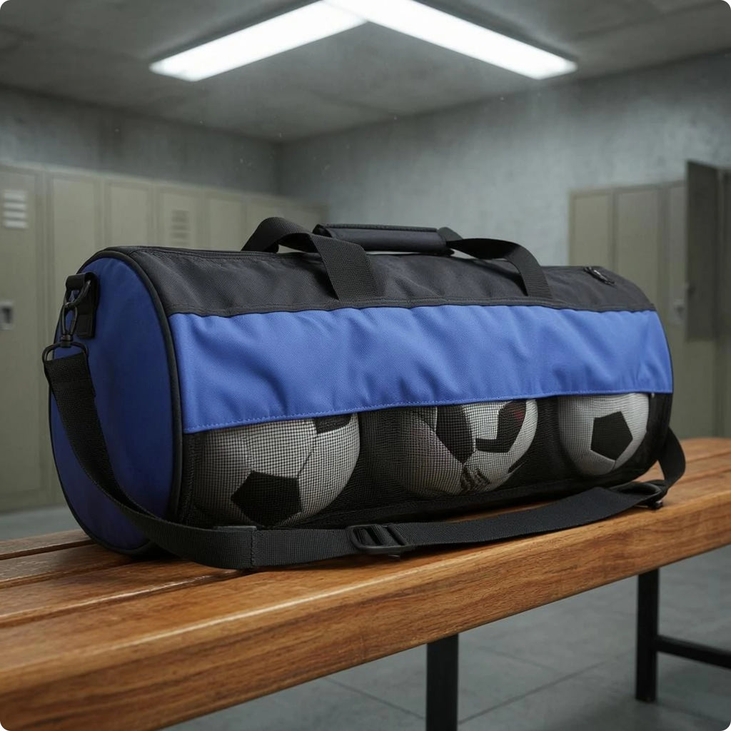 Soccer Ball Bag Metal Hardware Athletic Storage Carry Sack